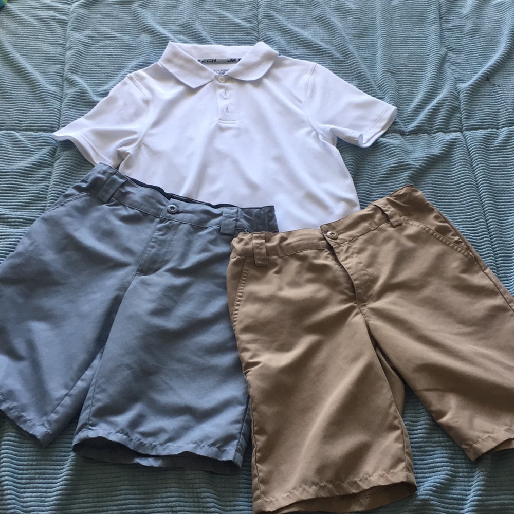 JK Teck Boys Golf Clothing